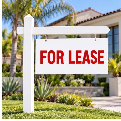 FOR LEASE 正在出租